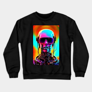 CYBERPUNK DJ Crewneck Sweatshirt